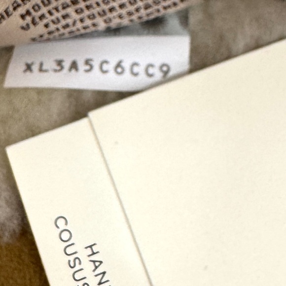 UGG Exposed Sheepskin Shearling Cuff Glove NEW Hand Sewn Size M Chestnut - Picture 9 of 10